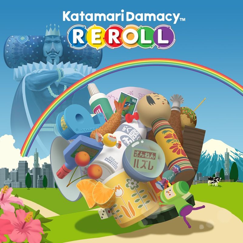 Front Cover for Katamari Damacy: Reroll (PlayStation 4) (download release)