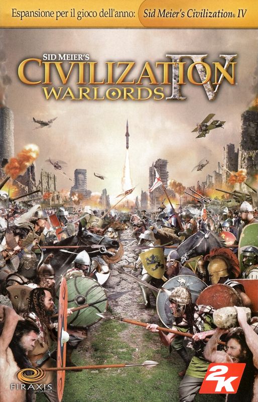 Manual for Sid Meier's Civilization IV: Warlords (Windows): Front