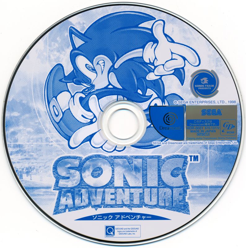 Media for Sonic Adventure (Dreamcast)