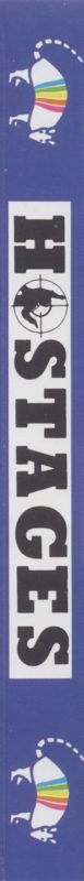 Spine/Sides for Hostage: Rescue Mission (ZX Spectrum)