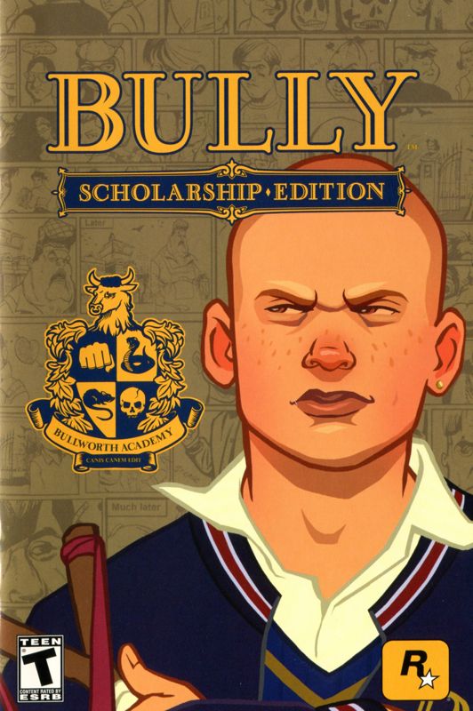Manual for Bully: Scholarship Edition (Windows): Front