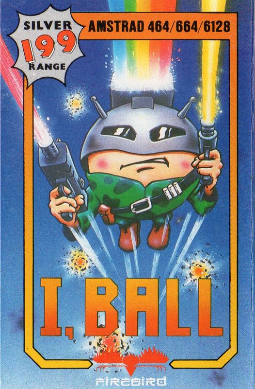 Front Cover for I, Ball (Amstrad CPC)
