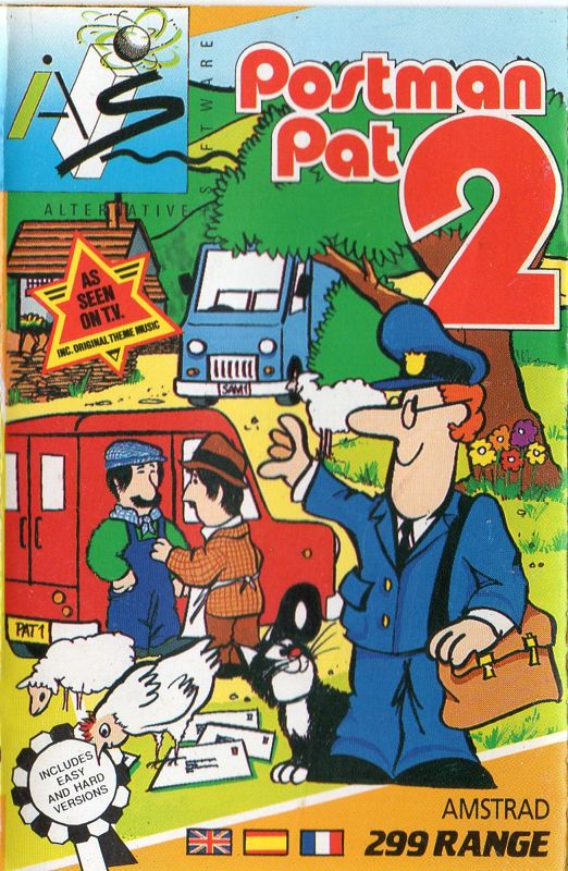 Front Cover for Postman Pat 2 (Amstrad CPC)
