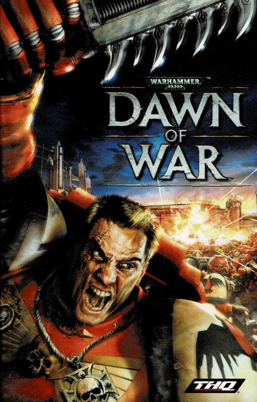 Manual for Warhammer 40,000: Dawn of War (Windows): Front