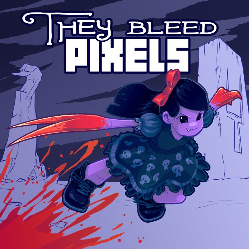 Front Cover for They Bleed Pixels (Nintendo Switch) (download release)