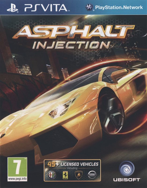 Front Cover for Asphalt: Injection (PS Vita)