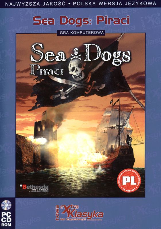 Front Cover for Sea Dogs (Windows) (nowa eXtra Klasyka release)