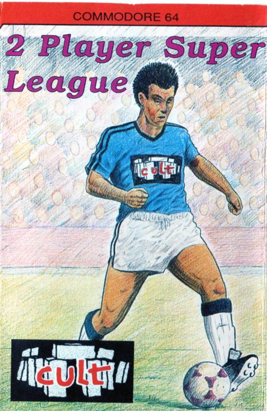 Front Cover for Football Director (Commodore 64) (Cult Games budget release (as '2 Player Super League'))