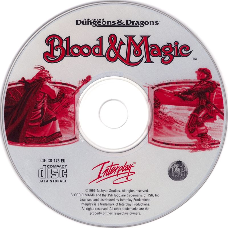 Media for Blood & Magic (DOS)