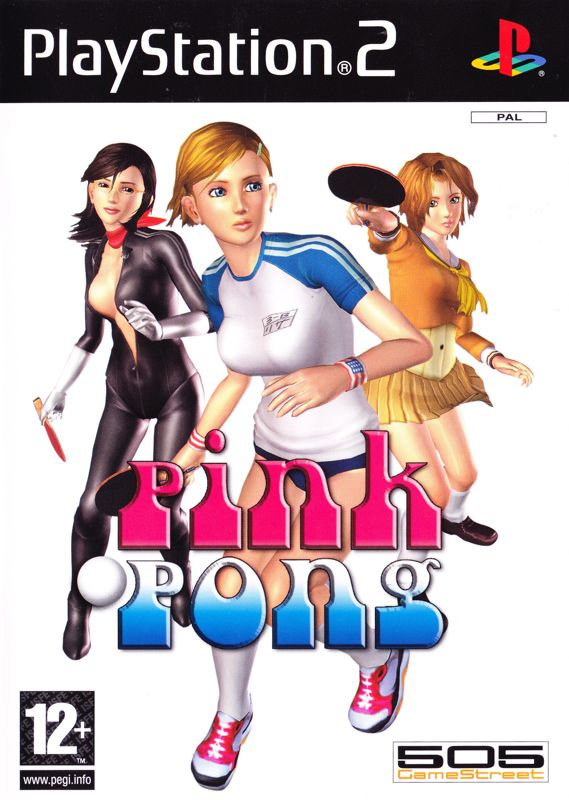 Front Cover for Pink Pong (PlayStation 2)