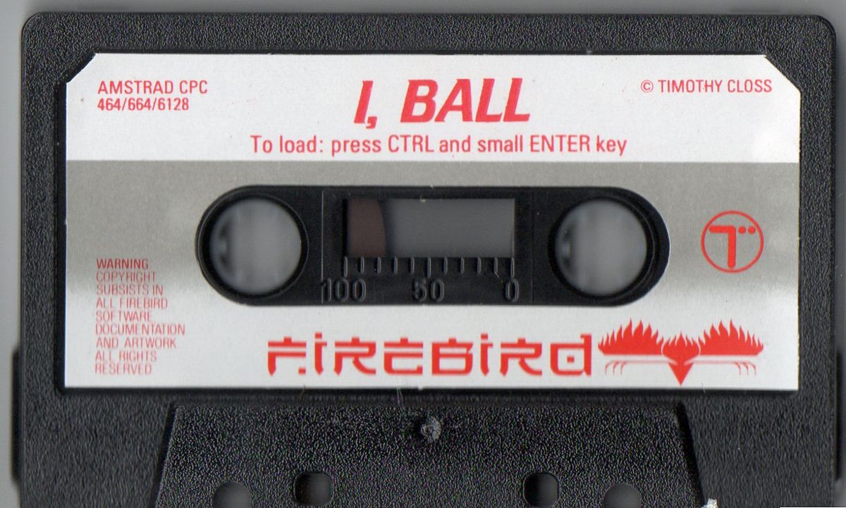 Media for I, Ball (Amstrad CPC)