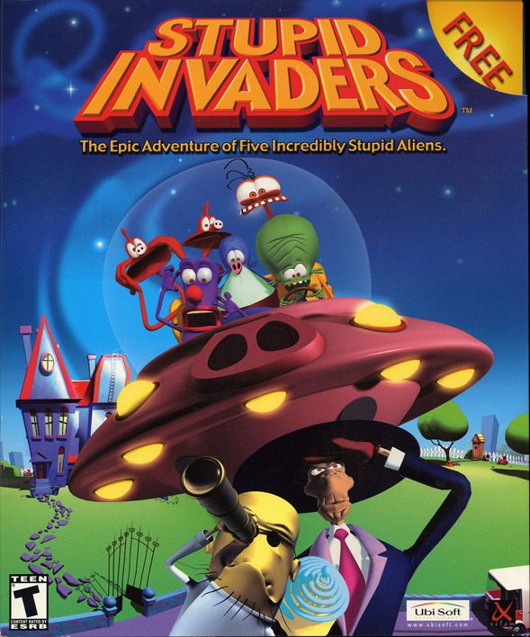 Front Cover for Stupid Invaders (Windows)