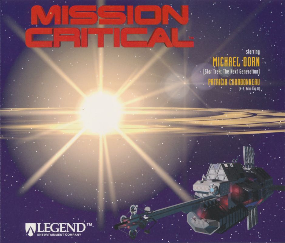 Other for Mission Critical (DOS): Jewel Case - Front