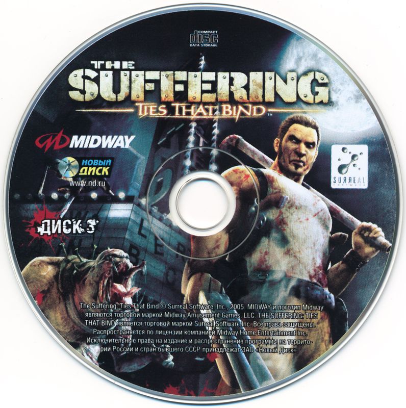 Media for The Suffering: Ties That Bind (Windows): Disc 3