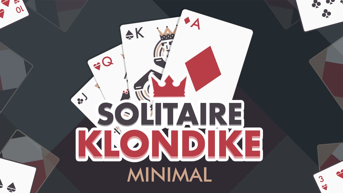 Front Cover for Solitaire Klondike Minimal (Nintendo Switch) (download release)