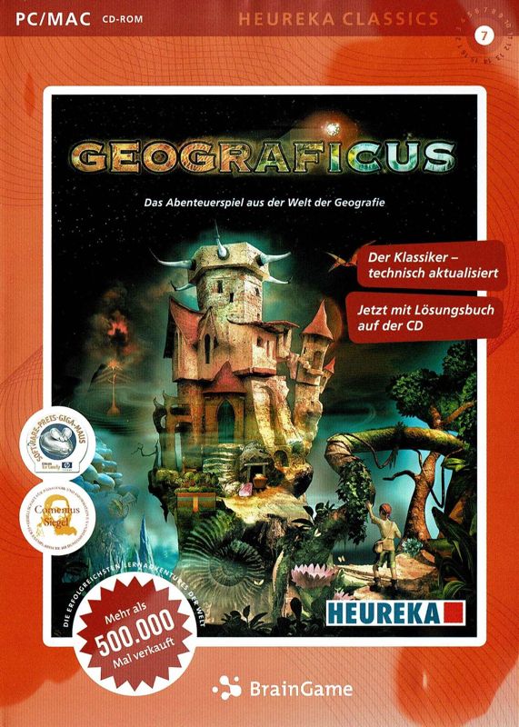 Front Cover for Geograficus (Macintosh and Windows) (Heureka Classics release)