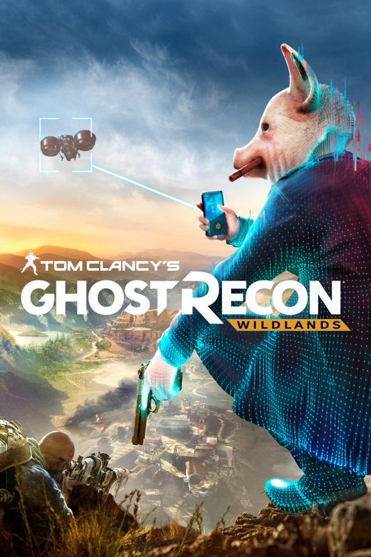 Front Cover for Tom Clancy's Ghost Recon: Wildlands (Xbox One) (download release): Ubisoft sale (October 2020) cover, hacked by DedSec