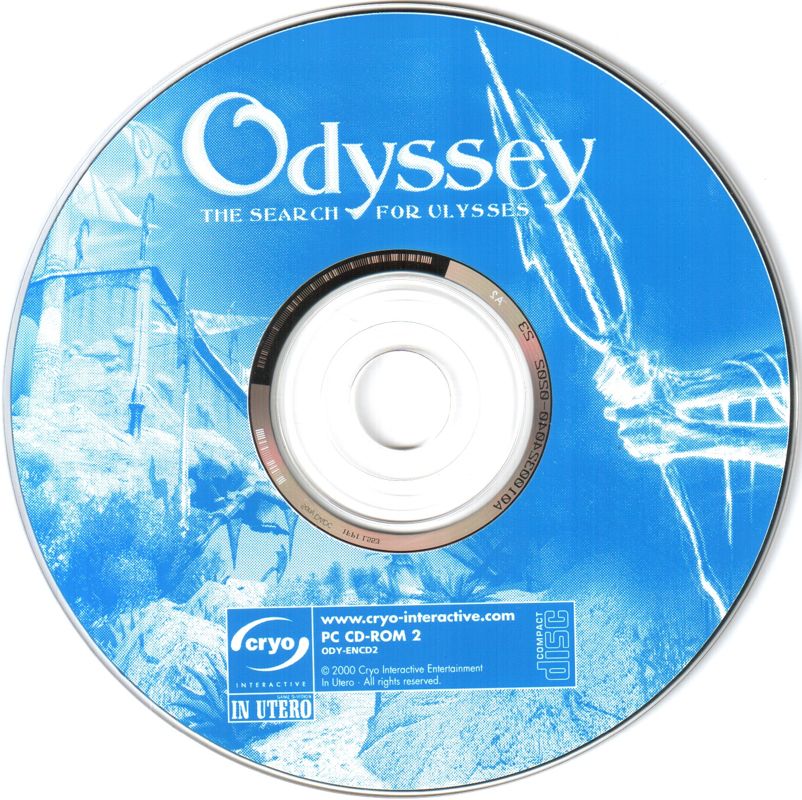 Media for Odyssey: The Search for Ulysses (Windows) (Paper Sleeve edition): Disc 2