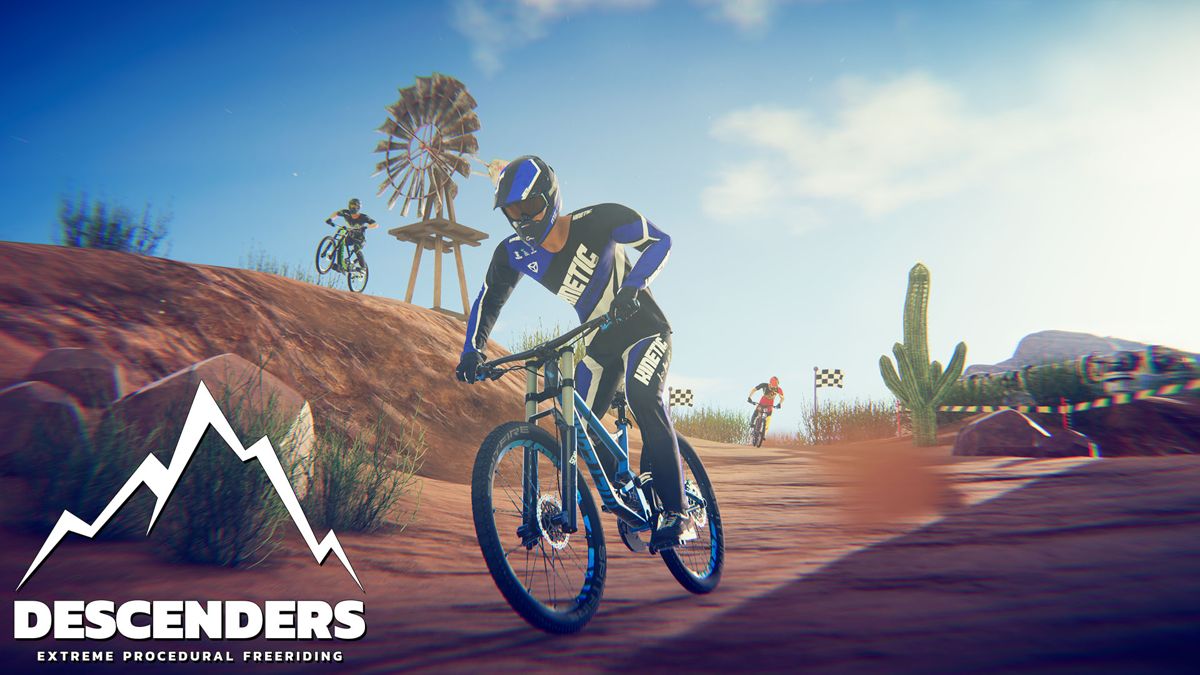 Front Cover for Descenders (Nintendo Switch) (download release)
