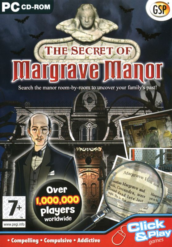 Front Cover for The Secret of Margrave Manor (Windows)