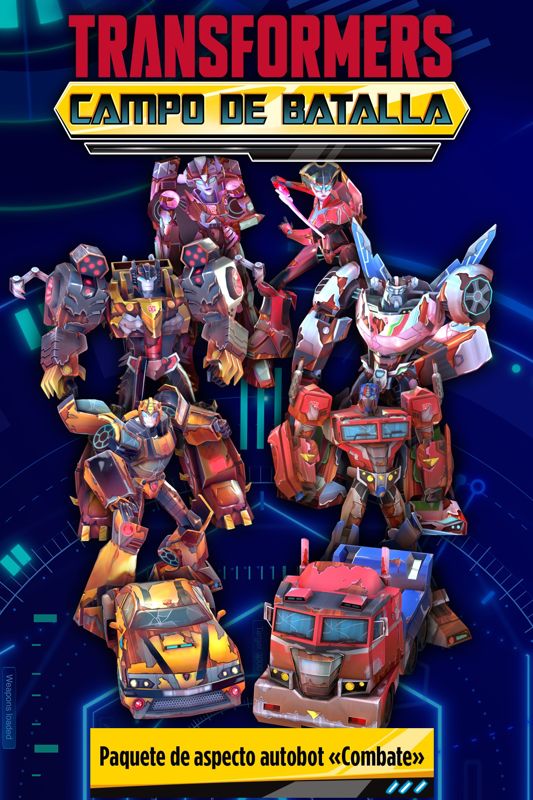 Transformers Battlegrounds Battle Autobot Skin Pack cover or