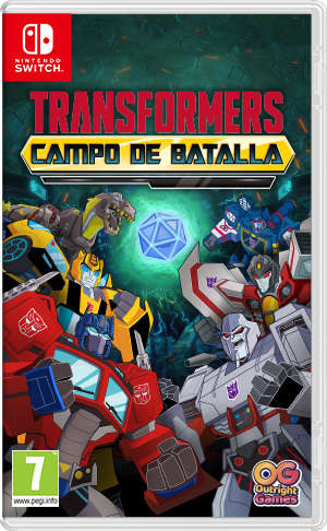Front Cover for Transformers: Battlegrounds (Nintendo Switch) (download release)