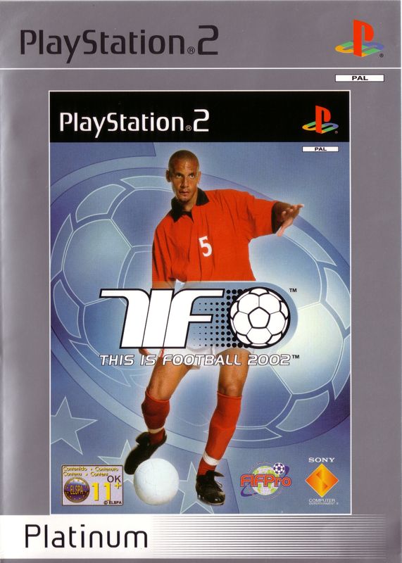 Front Cover for World Tour Soccer 2002 (PlayStation 2) (Platinum release)