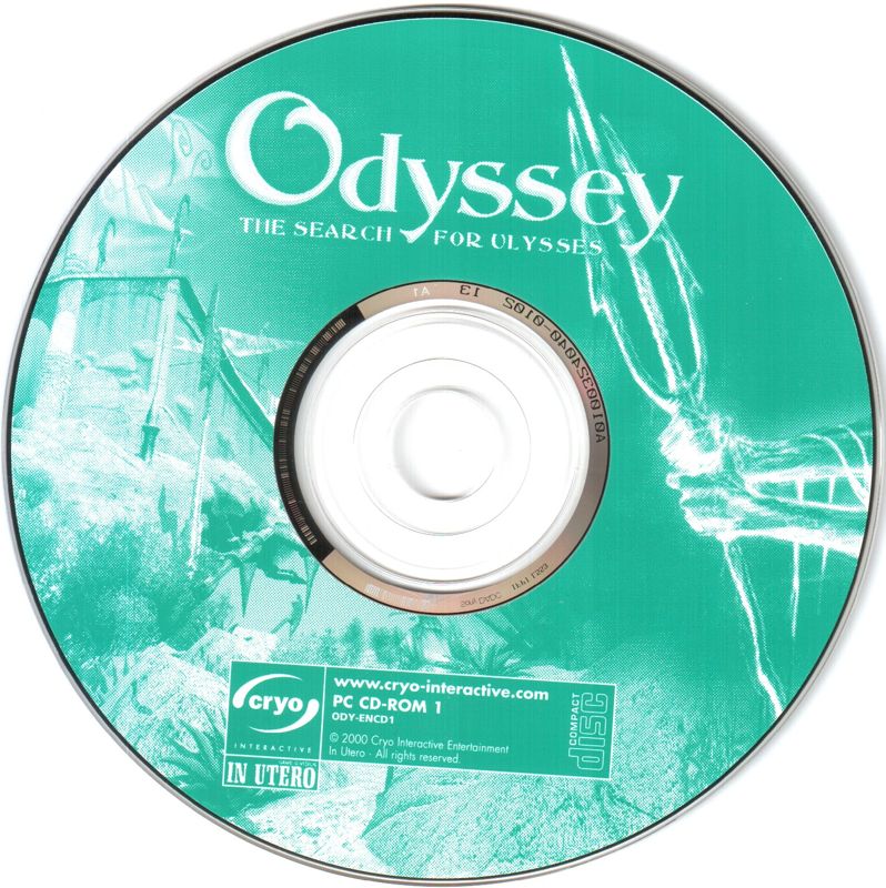 Media for Odyssey: The Search for Ulysses (Windows) (Paper Sleeve edition): Disc 1