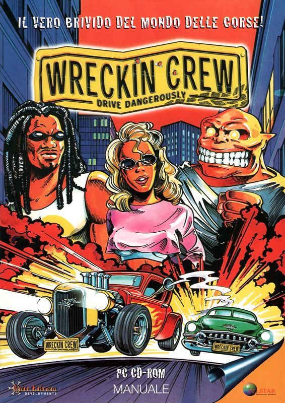 Manual for Wreckin Crew (DOS and Windows): Front
