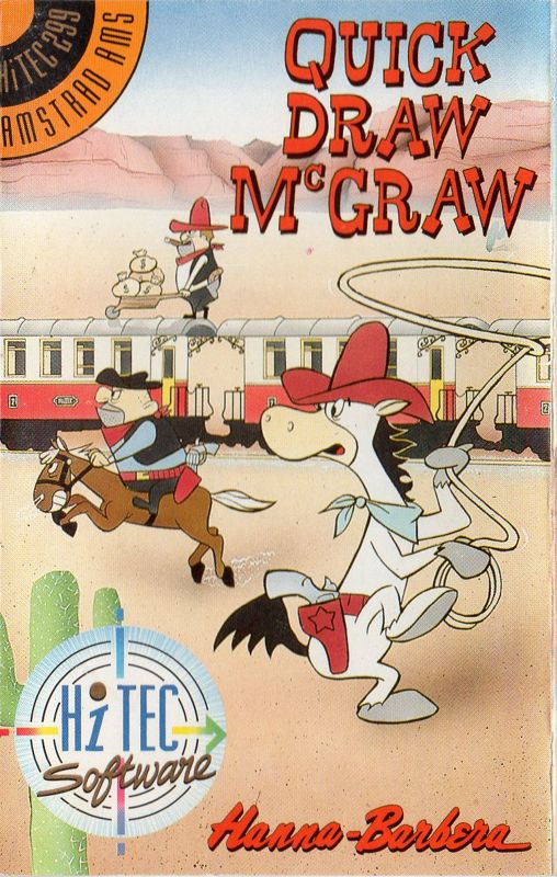 Front Cover for Quick Draw McGraw (Amstrad CPC)