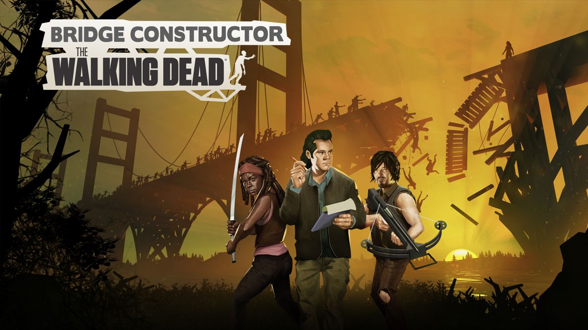 Front Cover for Bridge Constructor: The Walking Dead (Nintendo Switch) (download release)