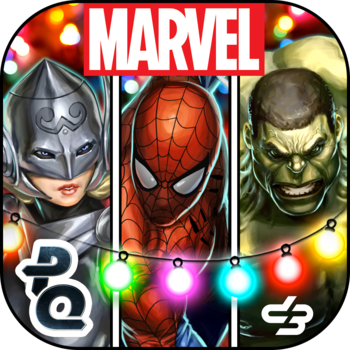 Front Cover for Marvel Puzzle Quest (iPad and iPhone): R89 release