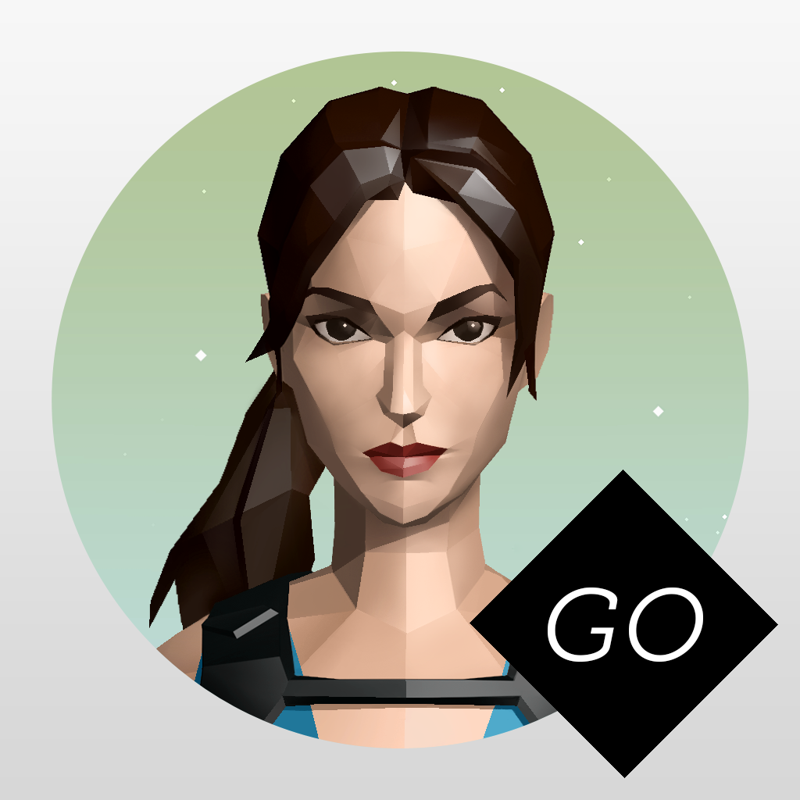 Front Cover for Lara Croft GO (iPad and iPhone): 2015 version