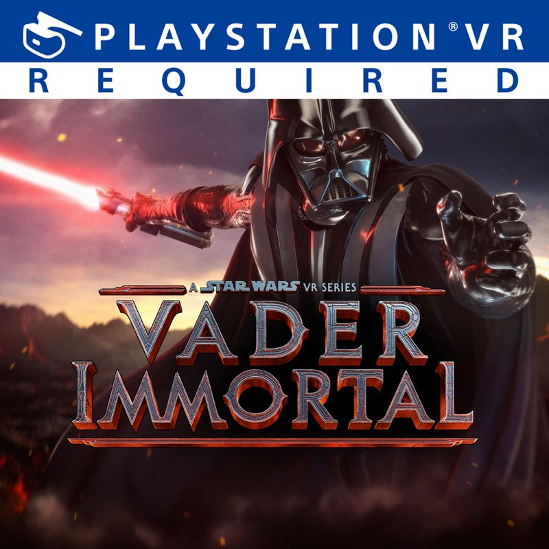 Front Cover for Vader Immortal: A Star Wars VR Series (PlayStation 4) (download release)