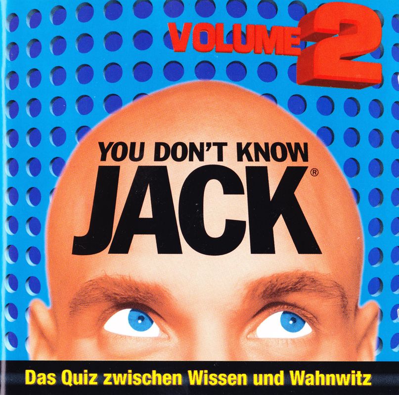 Other for You Don't Know Jack: Volume 3 (Windows and Windows 16-bit): Jewel Case / Manual - Front