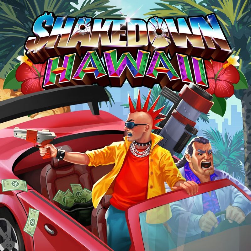 Front Cover for Shakedown: Hawaii (PlayStation 5) (download release)