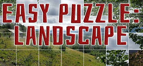 Front Cover for Easy Puzzle: Landscape (Windows) (Steam release)