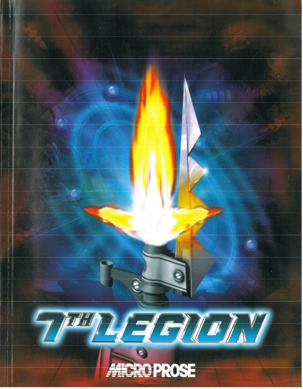 Manual for 7th Legion (Windows) (GOG.com release): Front (DE)