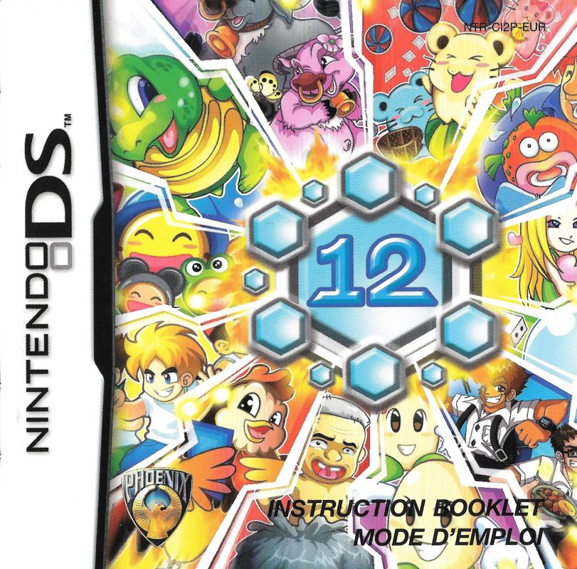 Manual for 12 (Nintendo DS): Front