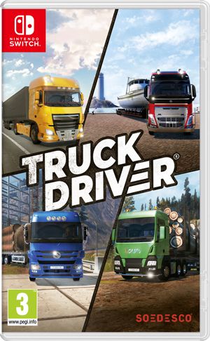 Front Cover for Truck Driver (Nintendo Switch) (download release)