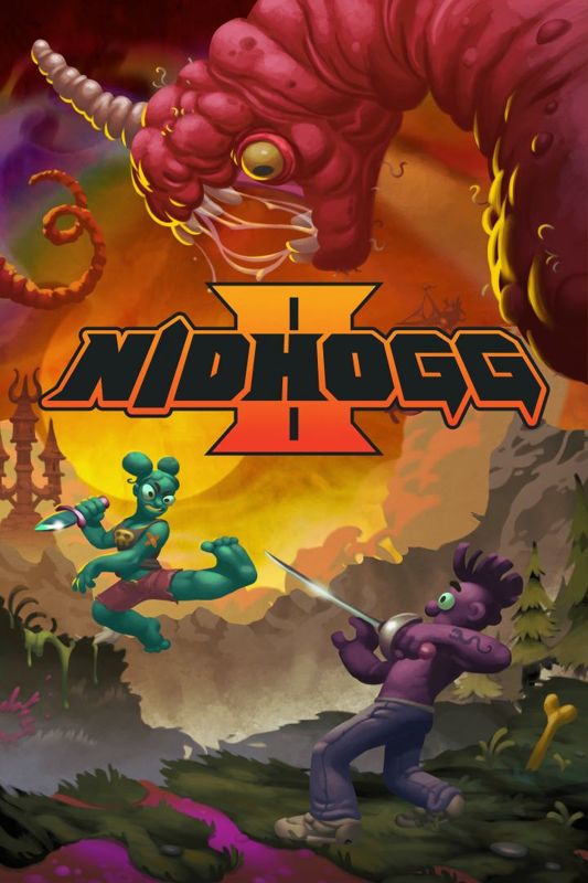 Front Cover for Nidhogg II (Xbox One) (download release)