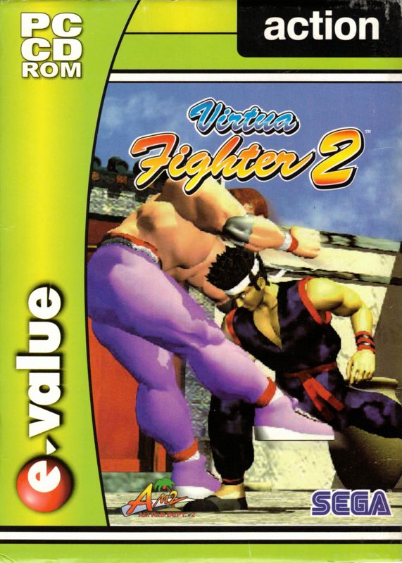 Virtua Fighter 2 cover or packaging material - MobyGames