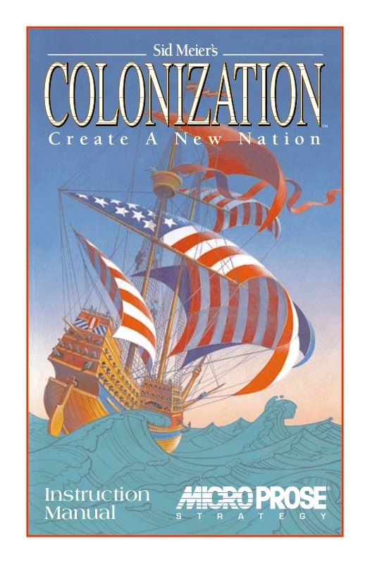 Manual for Sid Meier's Colonization (Linux and Macintosh and Windows) (GOG.com release)