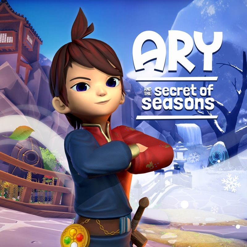 Front Cover for Ary and the Secret of Seasons (PlayStation 4) (download release)
