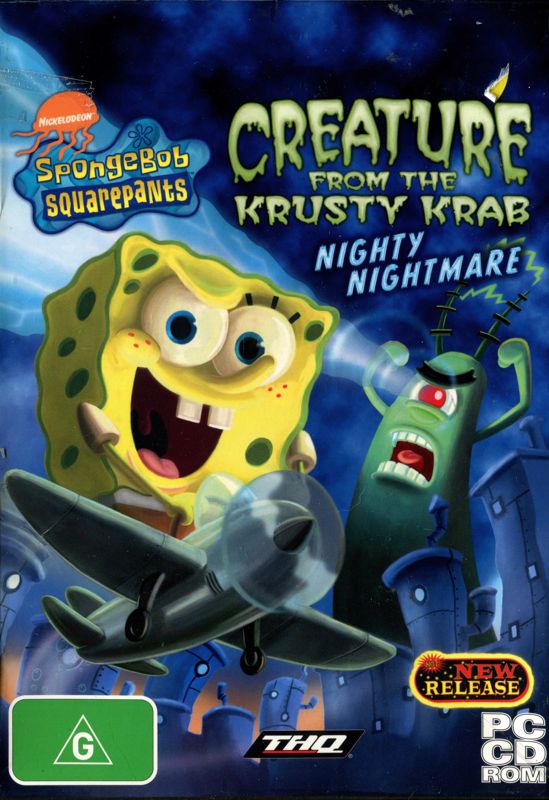 Front Cover for SpongeBob Squarepants: Nighty Nightmare (Windows)