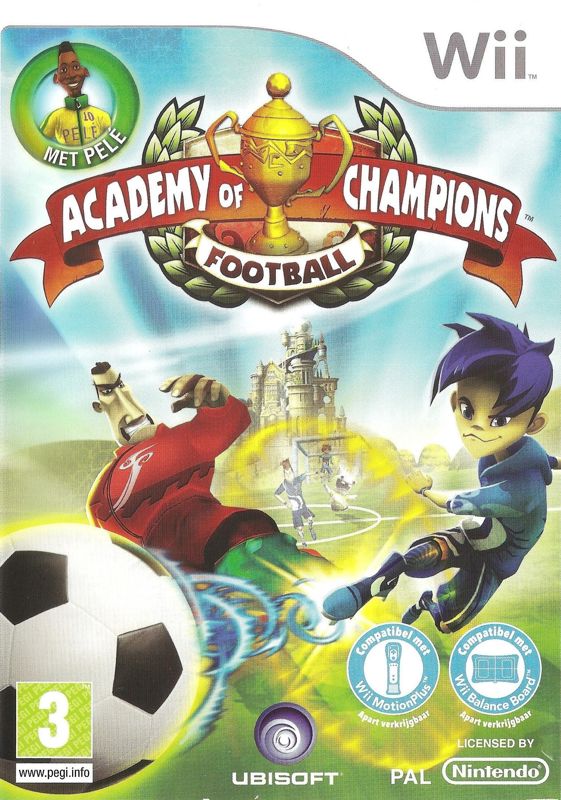 Academy of Champions: Soccer cover or packaging material - MobyGames