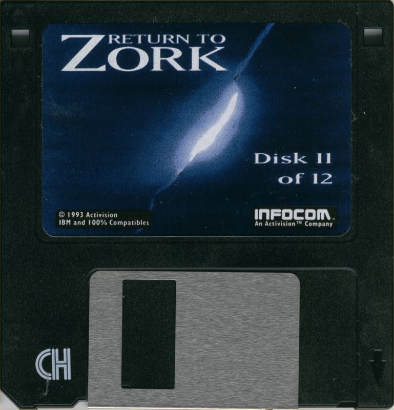 Media for Return to Zork (DOS): Disk 11