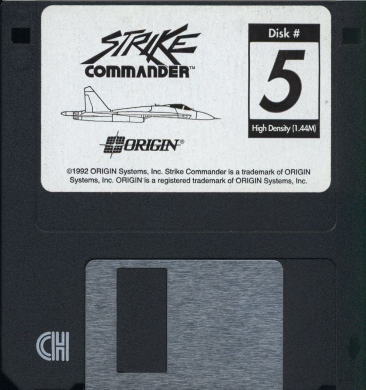 Media for Strike Commander (DOS): Disk 5