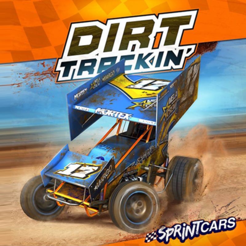 Front Cover for Dirt Trackin': Sprint Cars (iPad and iPhone)