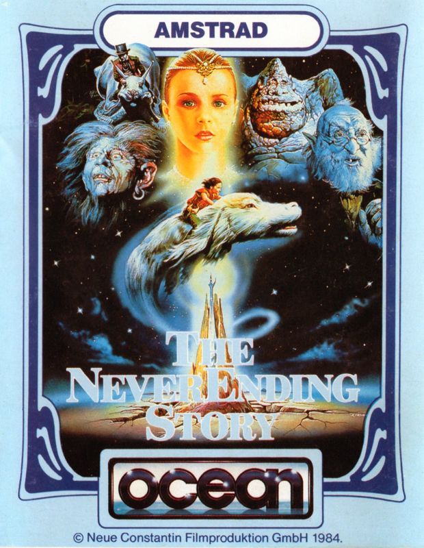 Front Cover for The Neverending Story (Amstrad CPC)
